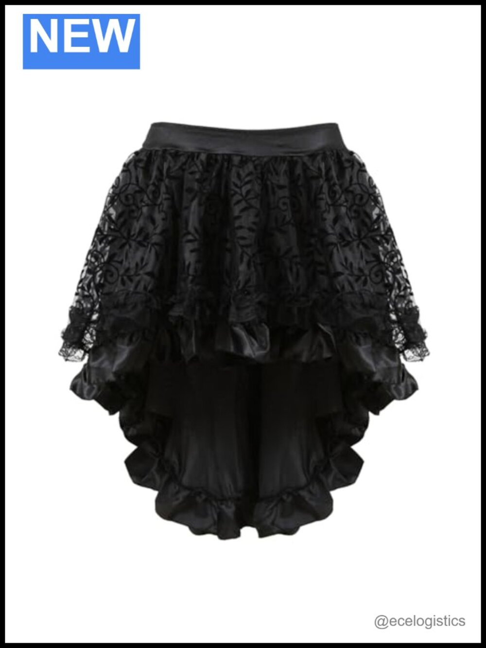 Steampunk Skirt Plus Size Renaissance Costume Pirate Cosplay High Low